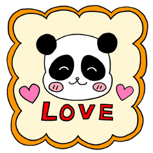 Chubby panda 2 sticker #1152339