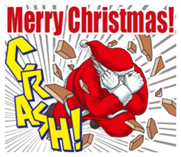 WILD SANTA! sticker #1152346