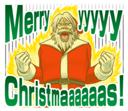 WILD SANTA! sticker #1152347