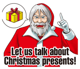 WILD SANTA! sticker #1152350