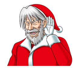 WILD SANTA! sticker #1152353