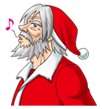 WILD SANTA! sticker #1152354