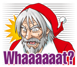 WILD SANTA! sticker #1152357