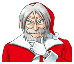 WILD SANTA! sticker #1152359