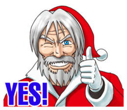 WILD SANTA! sticker #1152364