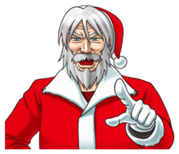 WILD SANTA! sticker #1152366