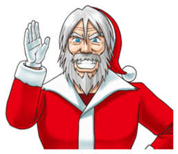 WILD SANTA! sticker #1152368