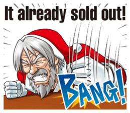 WILD SANTA! sticker #1152370