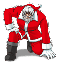 WILD SANTA! sticker #1152372