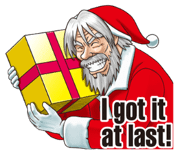 WILD SANTA! sticker #1152374