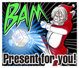 WILD SANTA! sticker #1152376