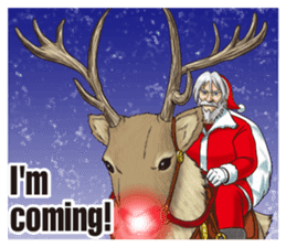 WILD SANTA! sticker #1152378