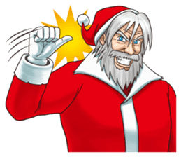 WILD SANTA! sticker #1152380