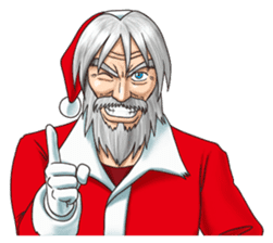 WILD SANTA! sticker #1152381