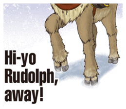 WILD SANTA! sticker #1152382