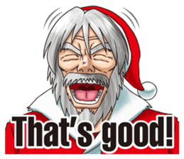 WILD SANTA! sticker #1152383