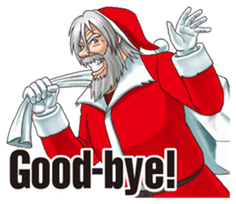 WILD SANTA! sticker #1152385