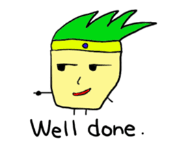 Funny Hero and dark guys sticker #1152679