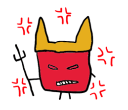 Funny Hero and dark guys sticker #1152705