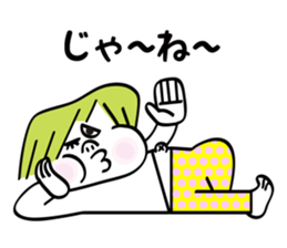 Chubby cheeks men sticker #1152744