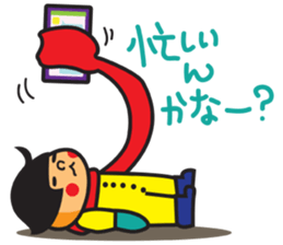 Winter's Muffler Kids sticker #1152827