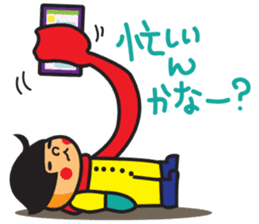 Winter's Muffler Kids sticker #1152827