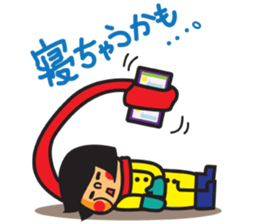 Winter's Muffler Kids sticker #1152828