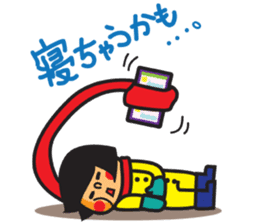 Winter's Muffler Kids sticker #1152828