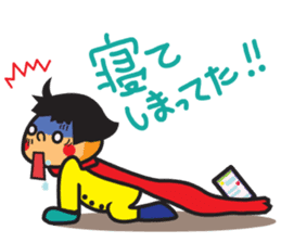 Winter's Muffler Kids sticker #1152829