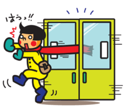 Winter's Muffler Kids sticker #1152832