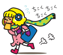 Winter's Muffler Kids sticker #1152833