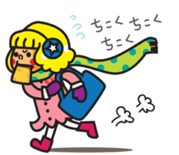 Winter's Muffler Kids sticker #1152833