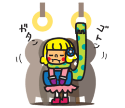 Winter's Muffler Kids sticker #1152835