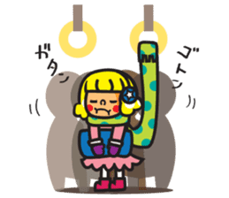 Winter's Muffler Kids sticker #1152835