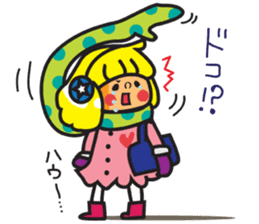 Winter's Muffler Kids sticker #1152837