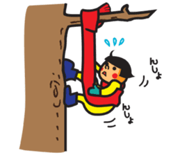 Winter's Muffler Kids sticker #1152844