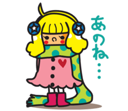 Winter's Muffler Kids sticker #1152846