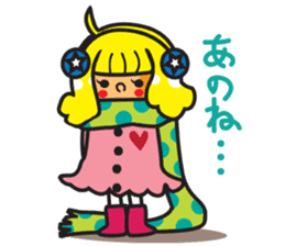 Winter's Muffler Kids sticker #1152846