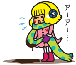 Winter's Muffler Kids sticker #1152848