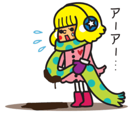 Winter's Muffler Kids sticker #1152848