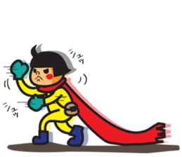 Winter's Muffler Kids sticker #1152852