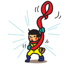 Winter's Muffler Kids sticker #1152853