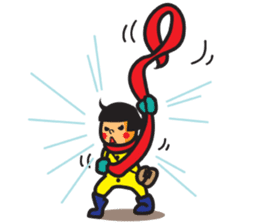 Winter's Muffler Kids sticker #1152853