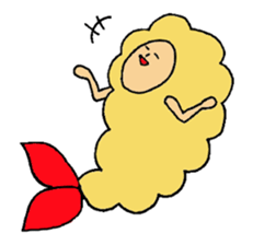 Hello.I'm tempura. sticker #1152869