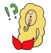 Hello.I'm tempura. sticker #1152874