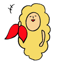 Hello.I'm tempura. sticker #1152875