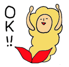 Hello.I'm tempura. sticker #1152876