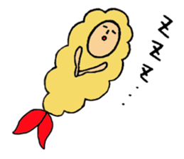 Hello.I'm tempura. sticker #1152887