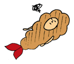 Hello.I'm tempura. sticker #1152890