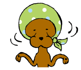 Scarf Minipin festival! sticker #1152915